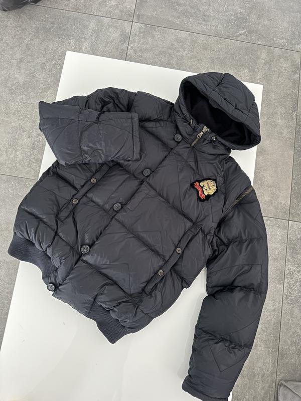 Uomo Gianfranco Ferre Giacca Piumino Nera 40/L/48