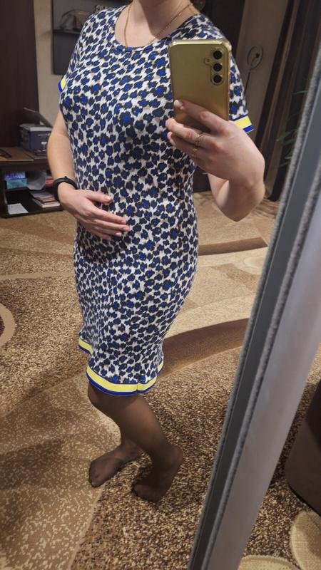 Damen Ballin Kleid Mehrfarbig Viskose 38