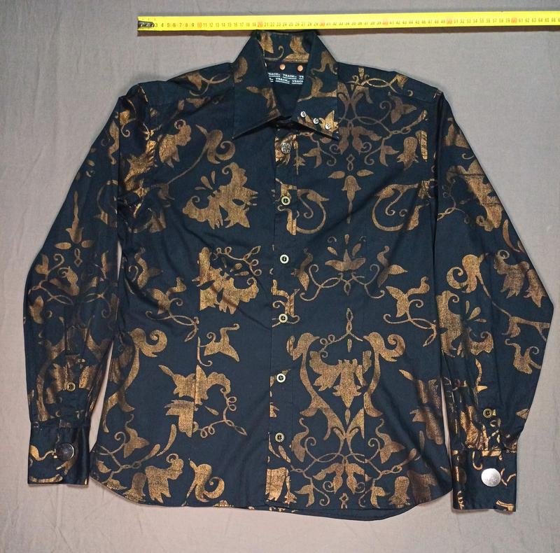 Uomo YSACK BY PIERO FERRAGINA Camicia Nera Cotone