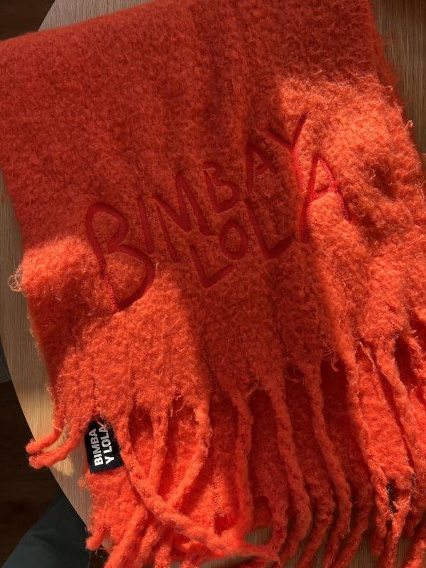 Schal Bimba y lola Orange 200x40cm