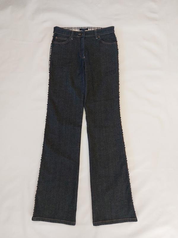 Donna Burberry Jeans Blu Navy Denim 27 / S