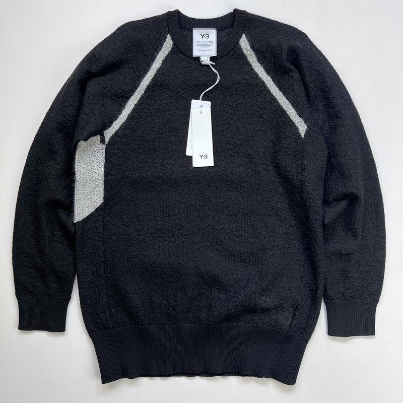 Женский Yohji Yamamoto Свитер Чёрный Мохер 34 / XS