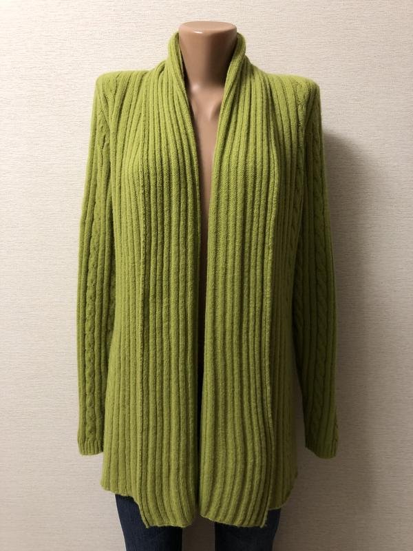 Donna Laura Ashley Maglione Verde Nylon 40 / L /