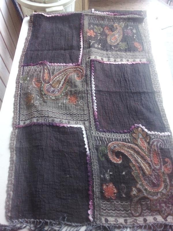 Damen Etro Schal Braun Wolle