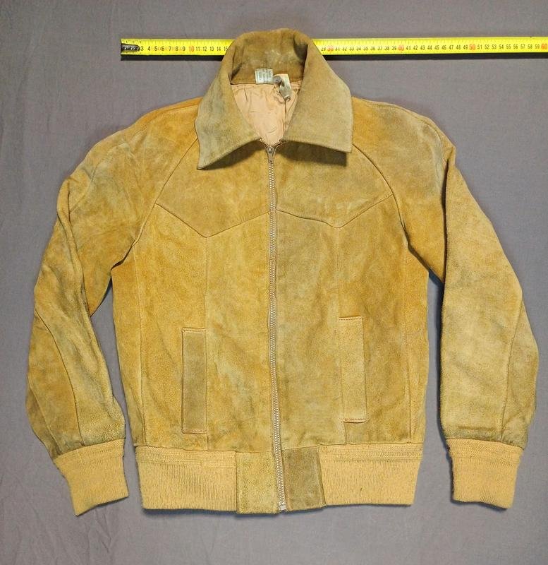 Women Jacket Beige Suede 36