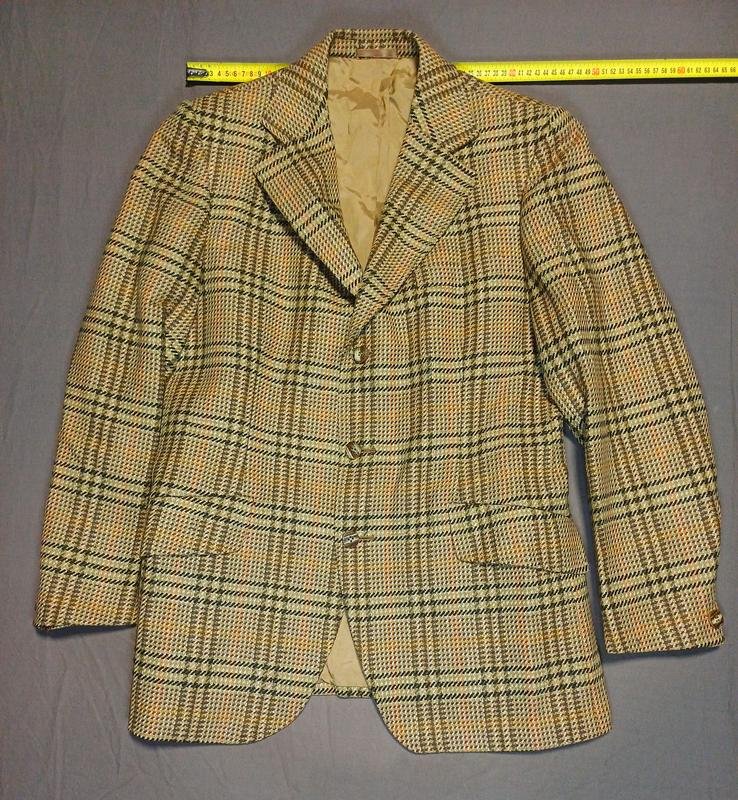 Men Sumrie Blazer Brown Wool 38 / M / 46