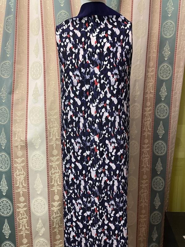 Schal Club Monaco Marineblau Seide