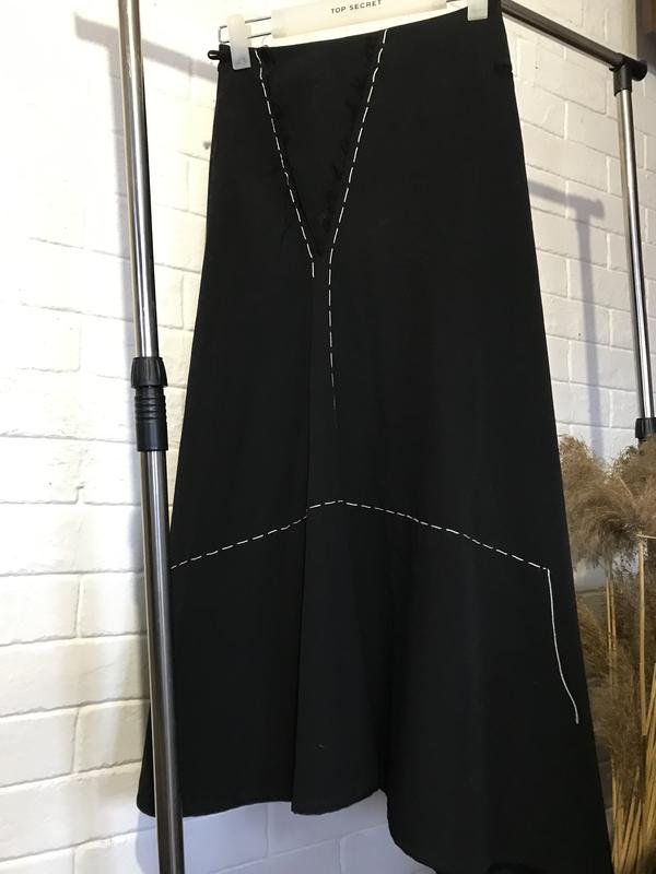 Женская Yohji Yamamoto Спидница Чёрный ХS