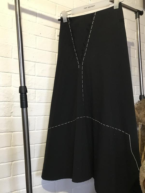 Женская Yohji Yamamoto Спидница Чёрный ХS