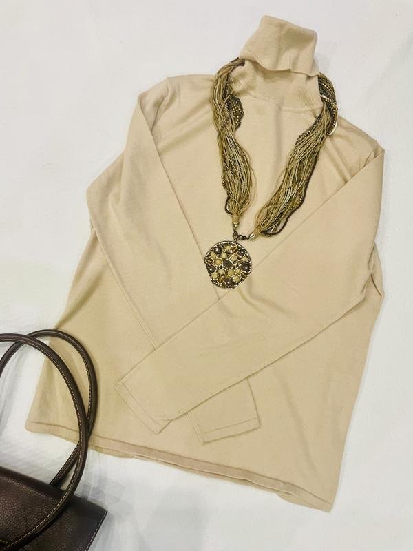 Femme Alberto Guardiani Pull Beige Laine 38 / M /