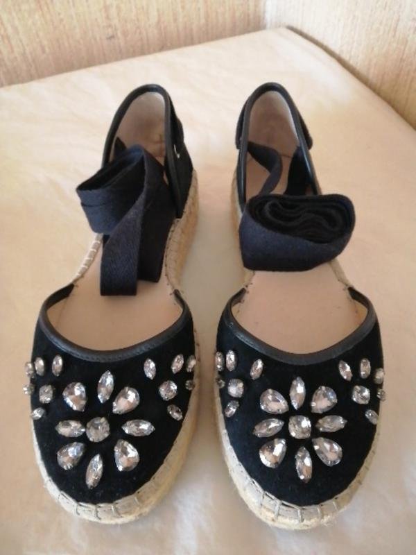 Женские Carvela Эспадрильи Чёрный Замша 38