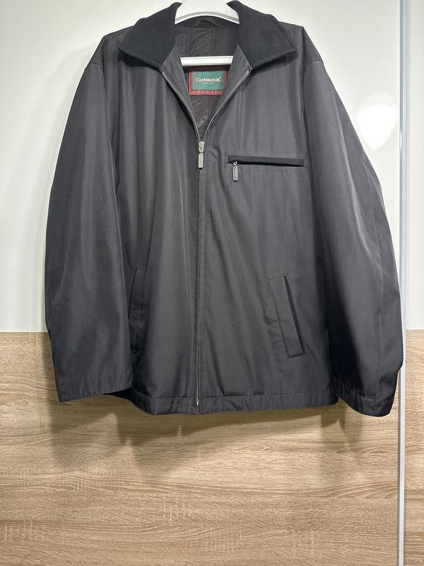 Мужской Cambridge Satchel Куртка Чёрный 42 / XL /