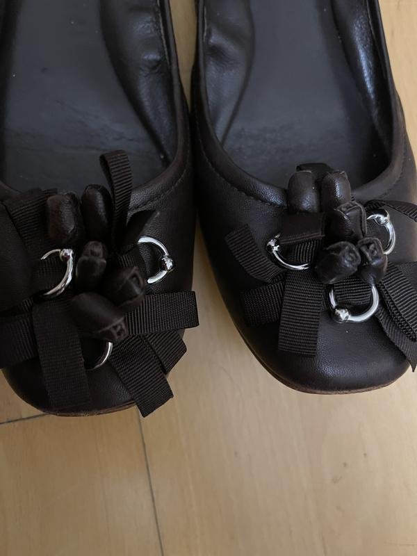 Women Ash Heels Brown Leather 37.5