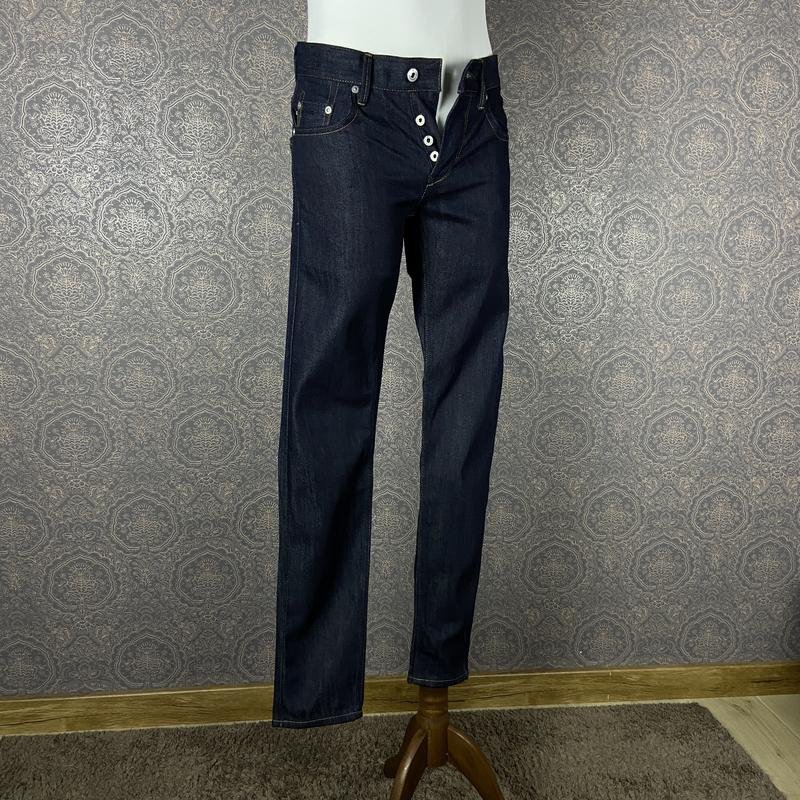 Homme Junk de luxe Jeans Bleu Marine Denim 28 / XS