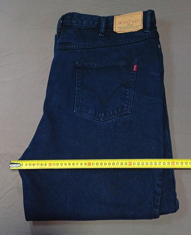 Мужские Boston Jeans Чёрные Джинсы 44 / 4XL / 60