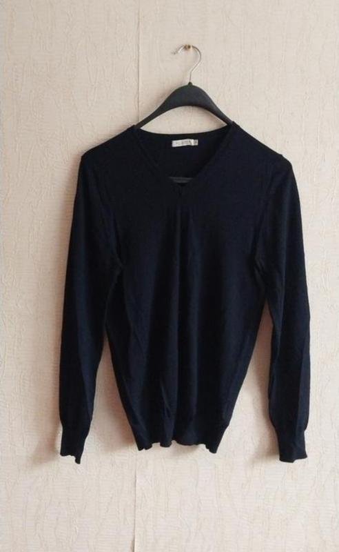 Damen Suitsupply Pullover Marineblau Wolle 34