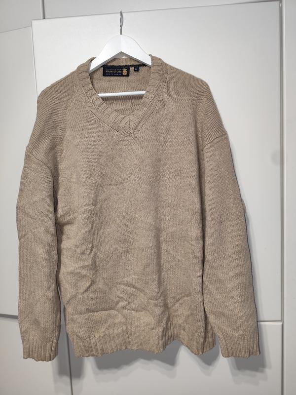 Homme Melvin & Hamilton Pull Beige Coton 40 /L /