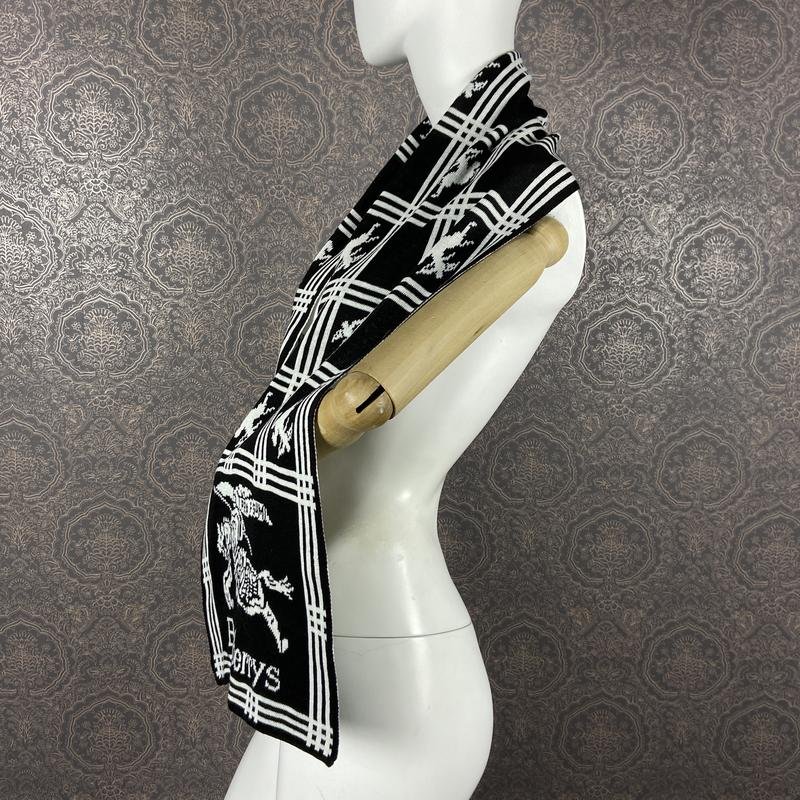 Unisexe Burberry Écharpe Noire