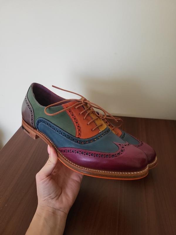 Women Barker Loafers Multicolor Leather 39.5