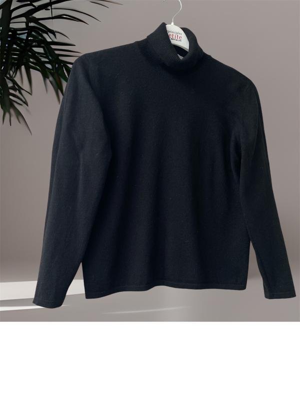 Femme Gran Sasso Pull Noir Laine 36 / S / 44