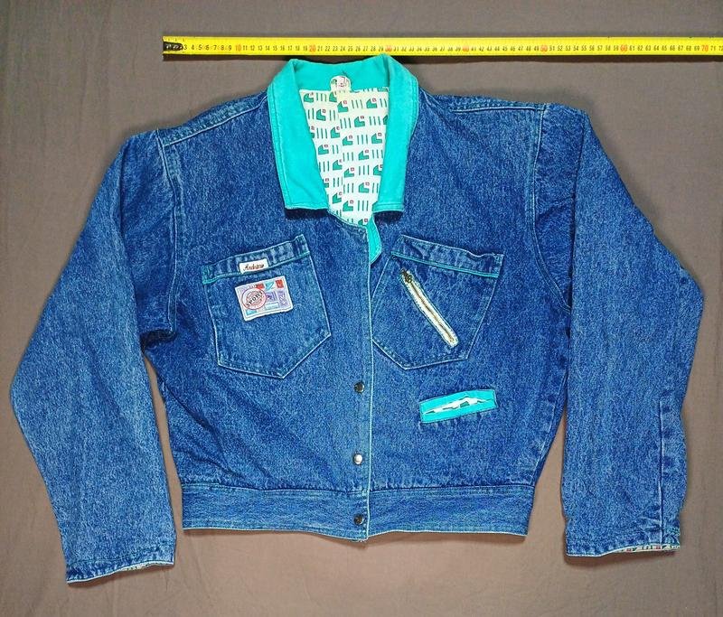 Femme Anvazzo Veste Bleu Denim 38 / M / 46