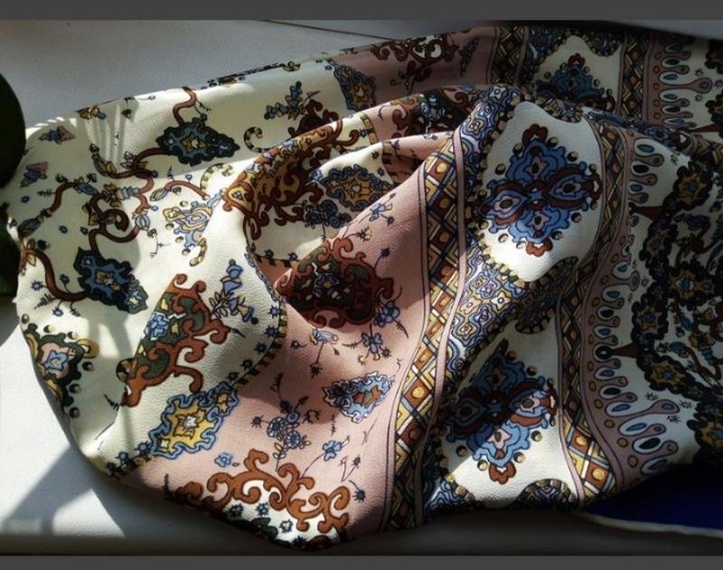 Damen Etro Schal Beige Seide