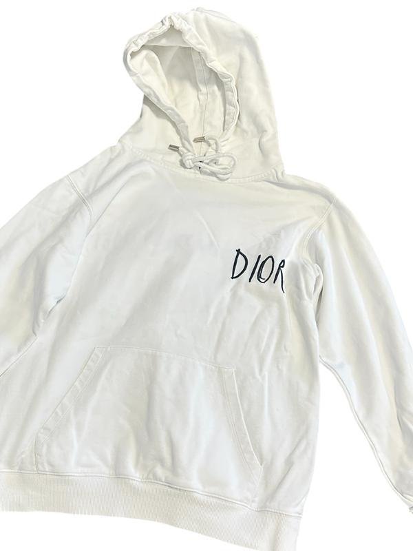 Women Christian Dior Sweater White Cotton 36