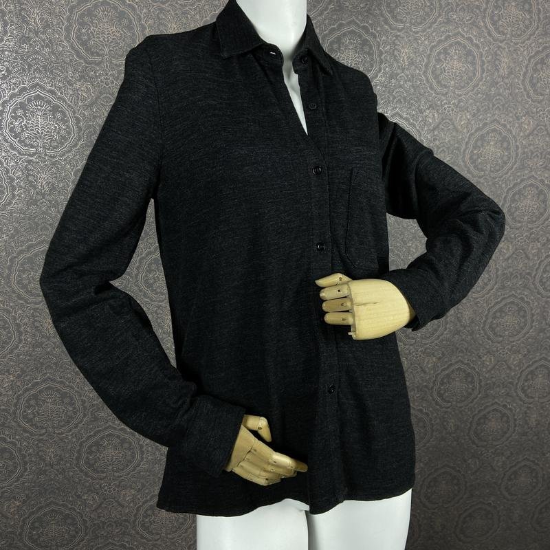 Женская Circolo 1901 Рубашка Серый Хлопок 36 / S /