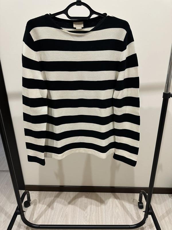 Uomo Gucci Maglione Bianco Cotone 40 /L / 48