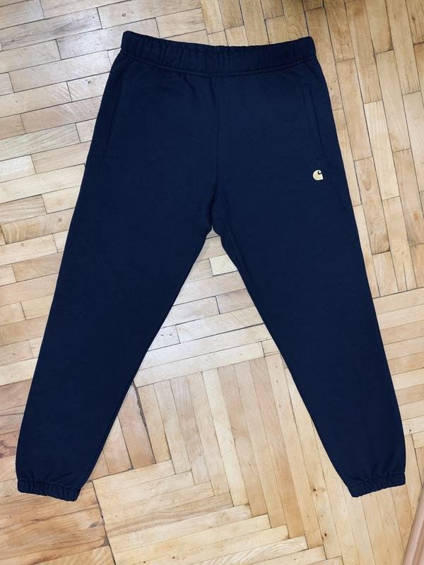 Herren Carhartt Sporthose Schwarz Baumwolle S