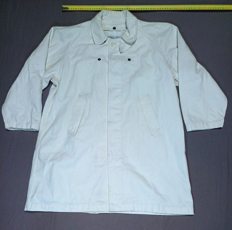 Homme Avirex Parka Blanc Coton 38 / M / 46