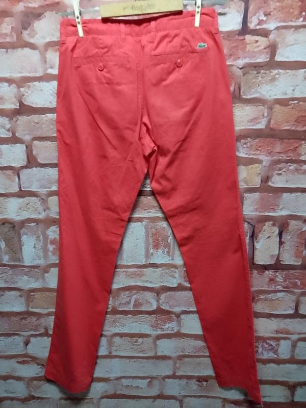 Homme Lacoste Pantalon Corail Coton 32
