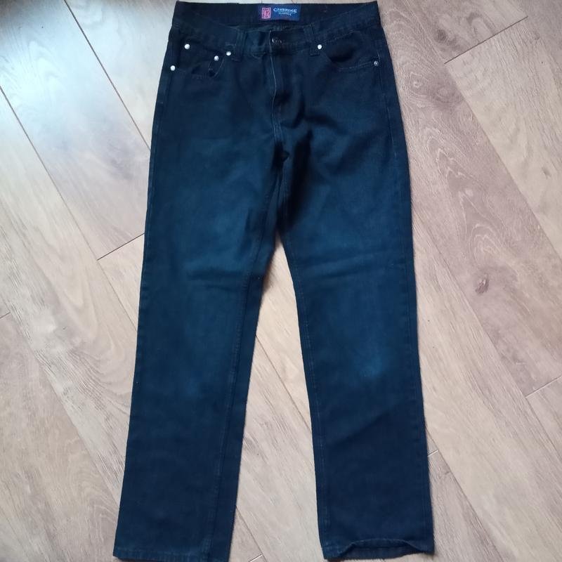 Мужские Cambridge Satchel Джинсы Тёмно-синий Джинс