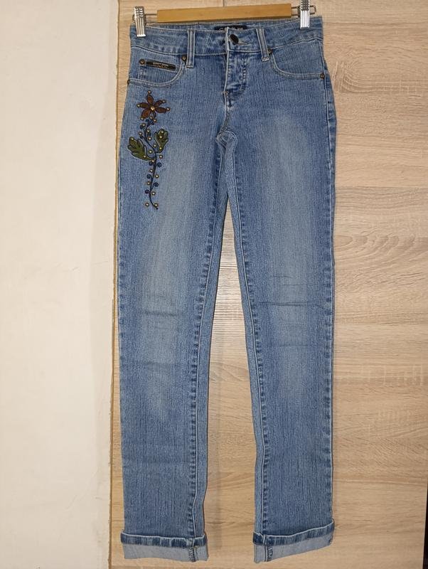 Damen Castelli Jeans Marineblau 26 / S