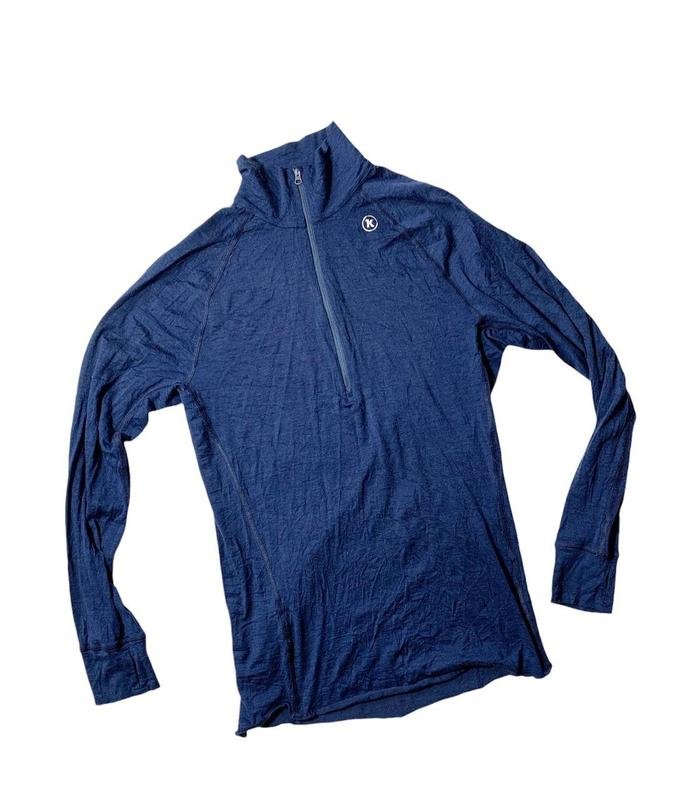 Homme Ktec Haut Thermique Bleu Marine Laine 38 / M