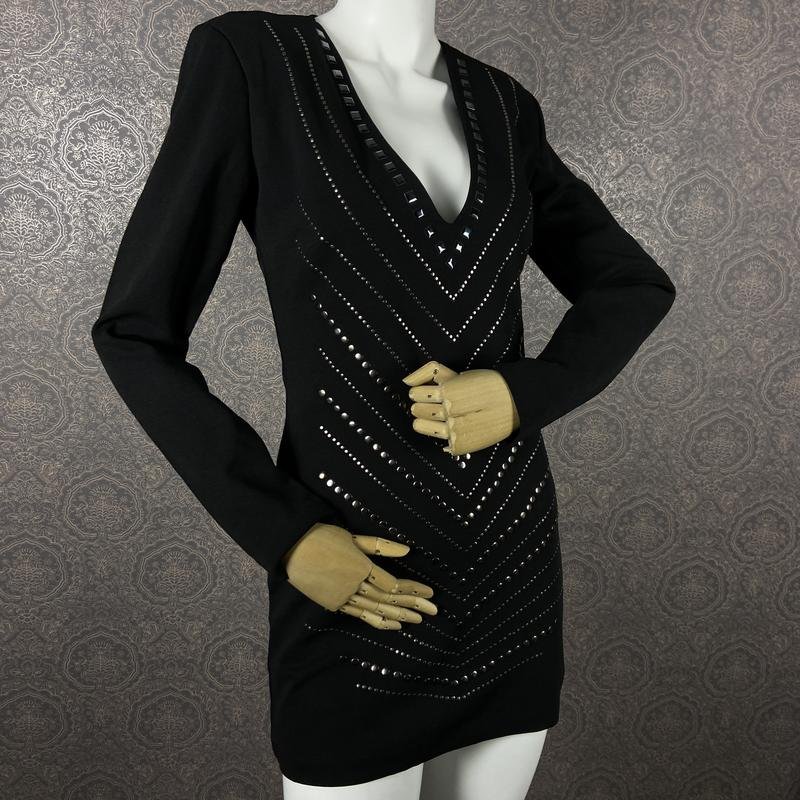 Women John Richmond Dress Black Polyester 36
