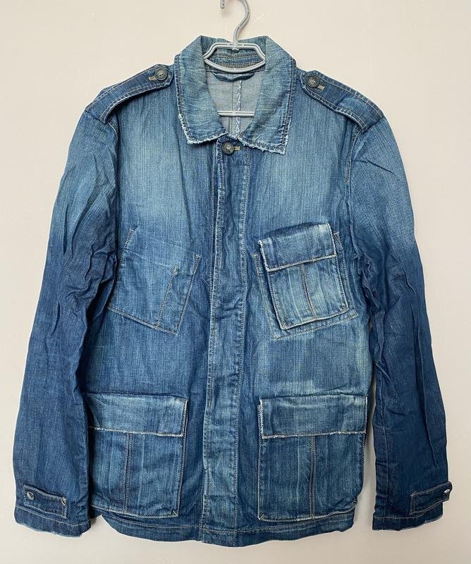 Men Baldessarini Jacket Navy Denim 38 / M / 46