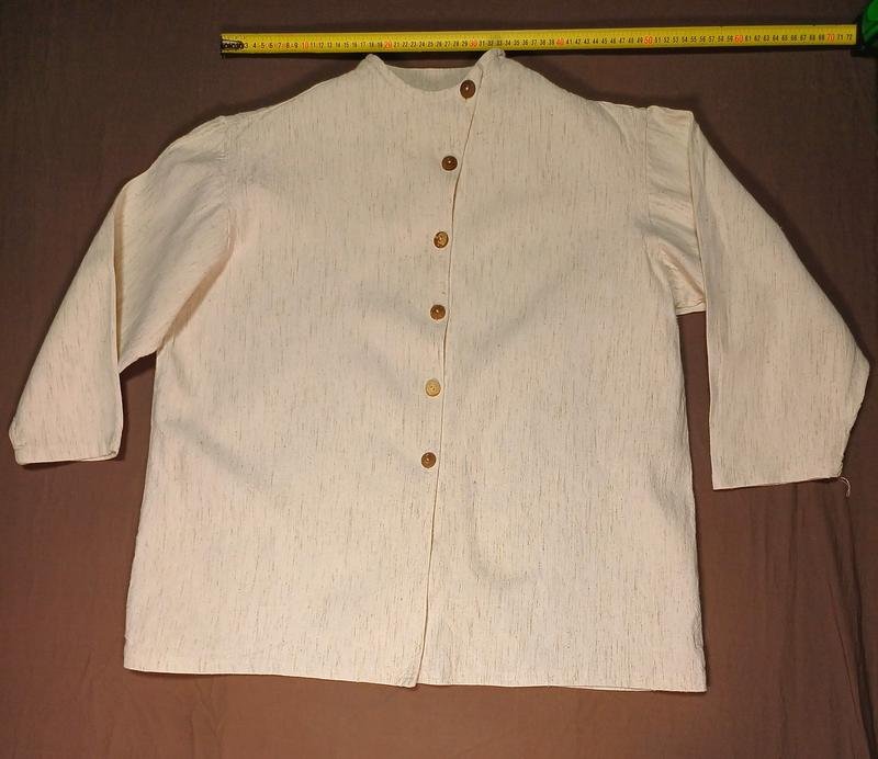 Женская Uwe Рубашка Бежевый Лен 40 / L / 48