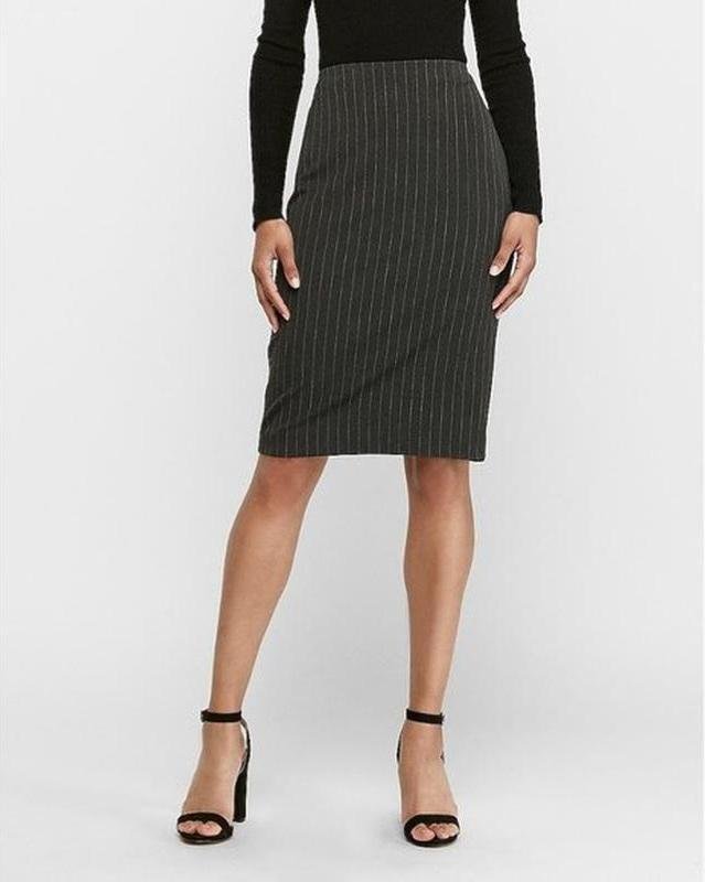 Женская Carolina Herrera Юбка Коричневая Шерсть 36