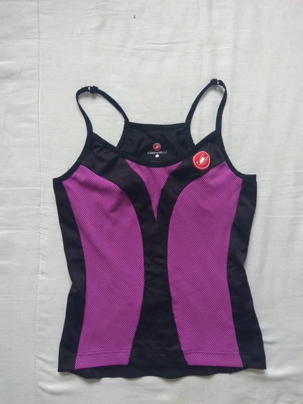 Женский Castelli Топ Чёрный 38 / M / 46