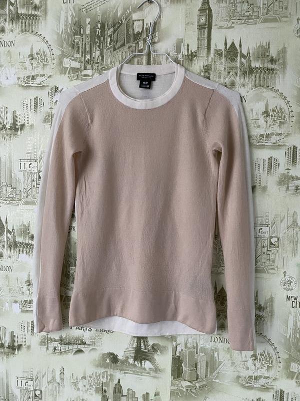 Мужской Club Monaco Свитер Белый Шерсть 34 / XS /