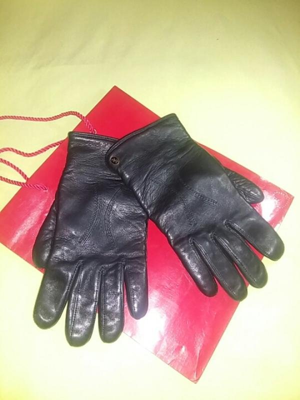 Unisexe Carlo Pazolini Gants Noir Cuir 9
