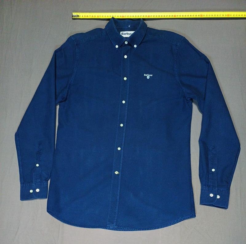 Homme Barbour Chemise Noir Coton 38 / M / 46