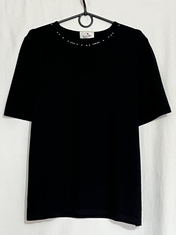 Femme Reclaimed Vintage Chemise Noir Laine 42 / XL