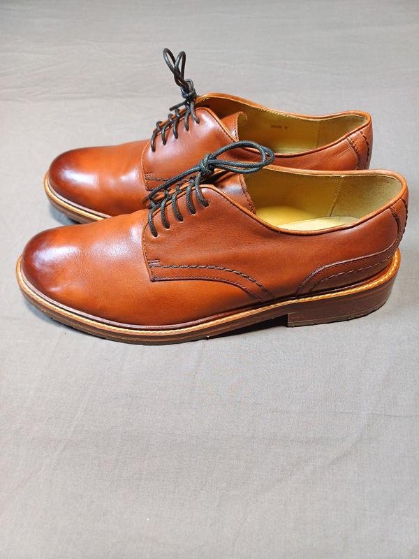 Men Chapman & Moore Heels Brown Leather 42