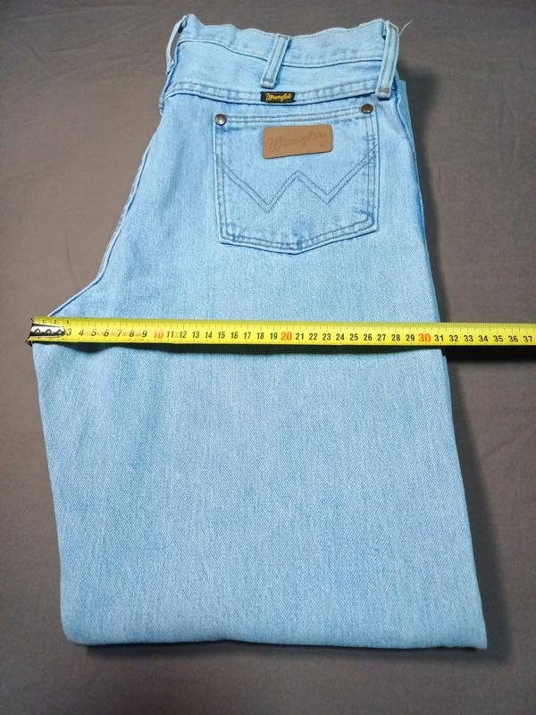 Мужские Wrangler Джинсы Голубой Деним 33 / L / 48