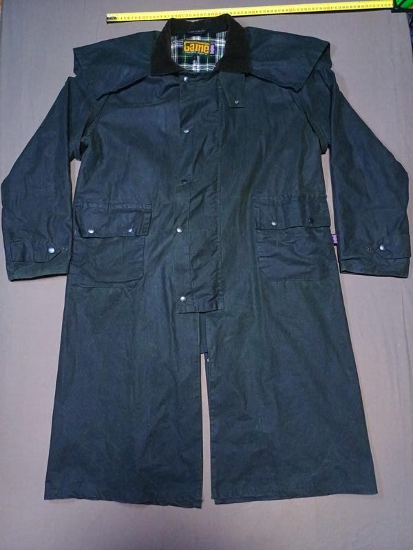 Men Trench Coat Khaki Cotton 40 /L / 48