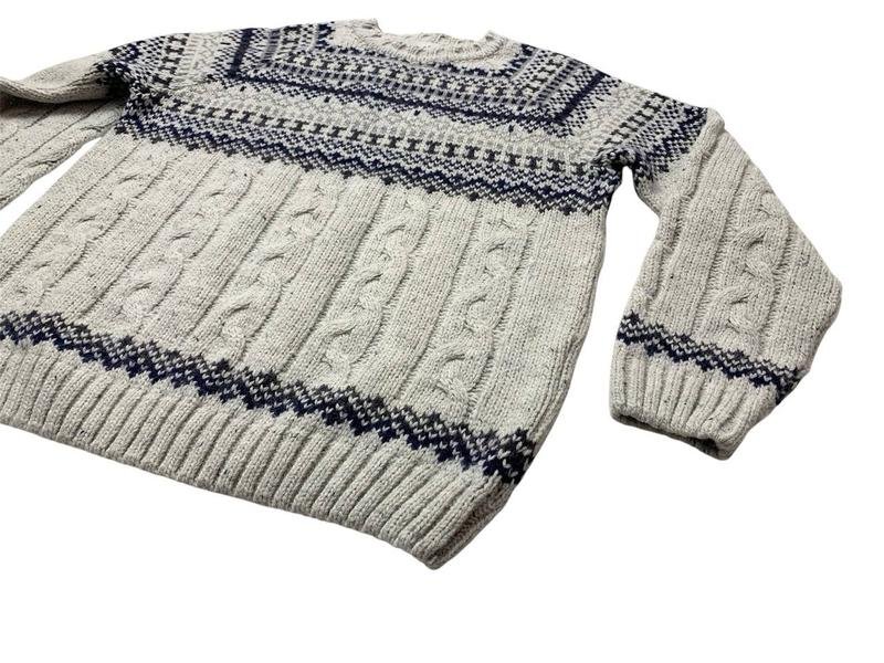 Men Paul R. Smith Sweater Grey Acrylic 42 / XL /