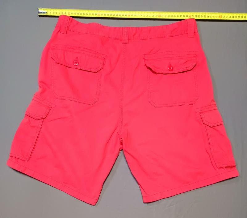 Мужские Blauer Шорты Красные Хлопок 40 / XXL / 56