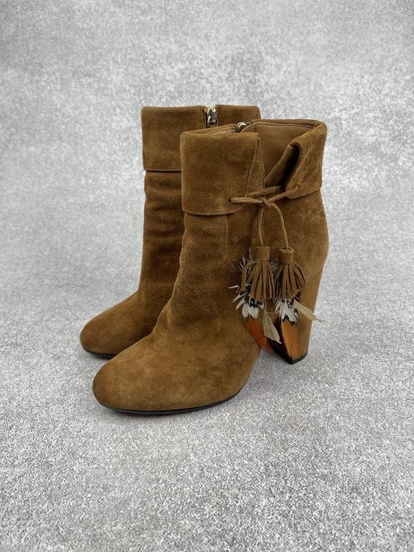 Homme Aquazzura Bottes Marron Suède 37
